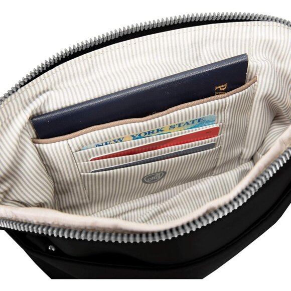 Women's Onyx Anti-theft Convertible Crossbody Clutch Nylon Polyester - Picture 4 of 7